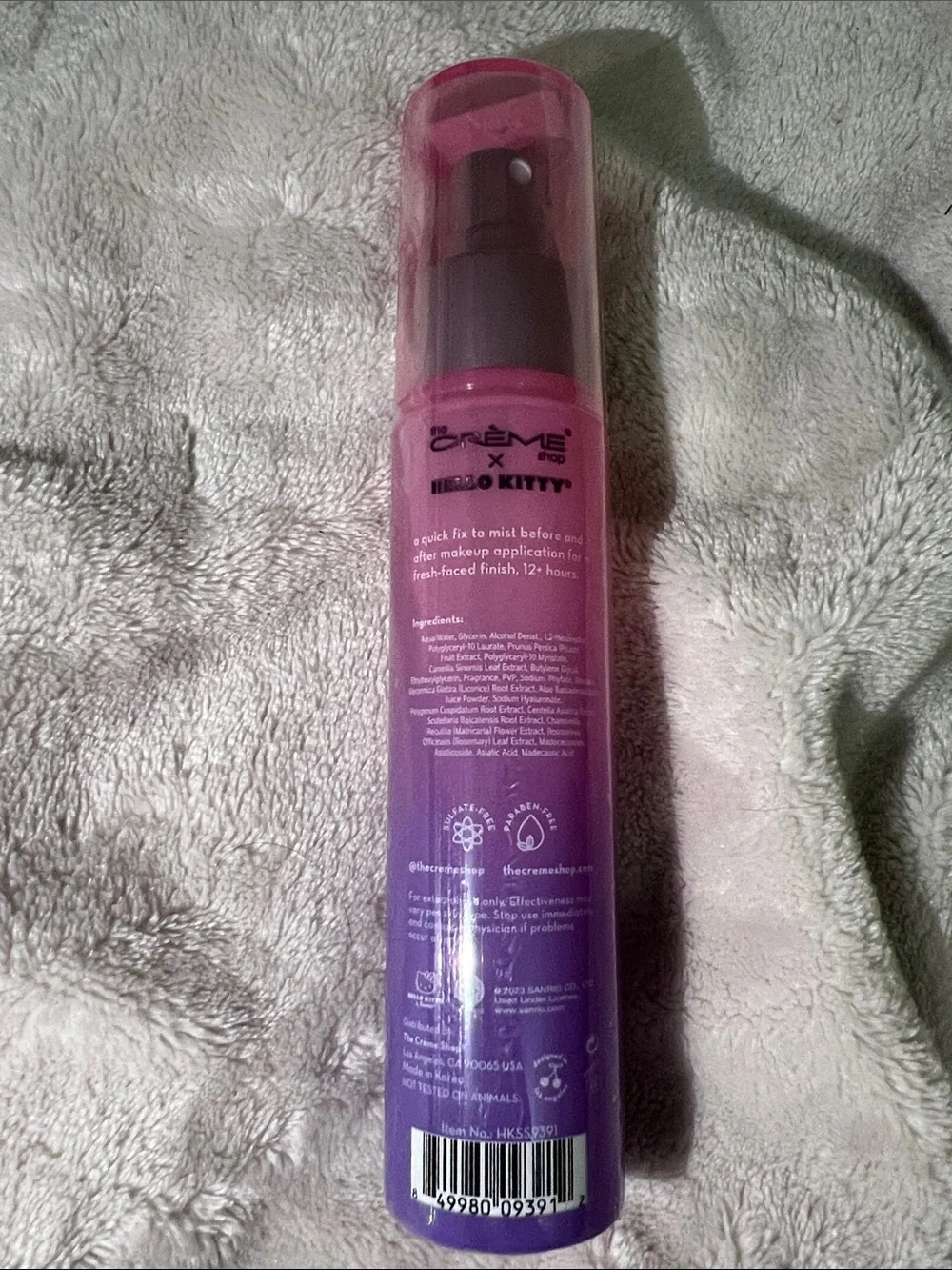 Pink & Purple Makeup Perfecting Mist